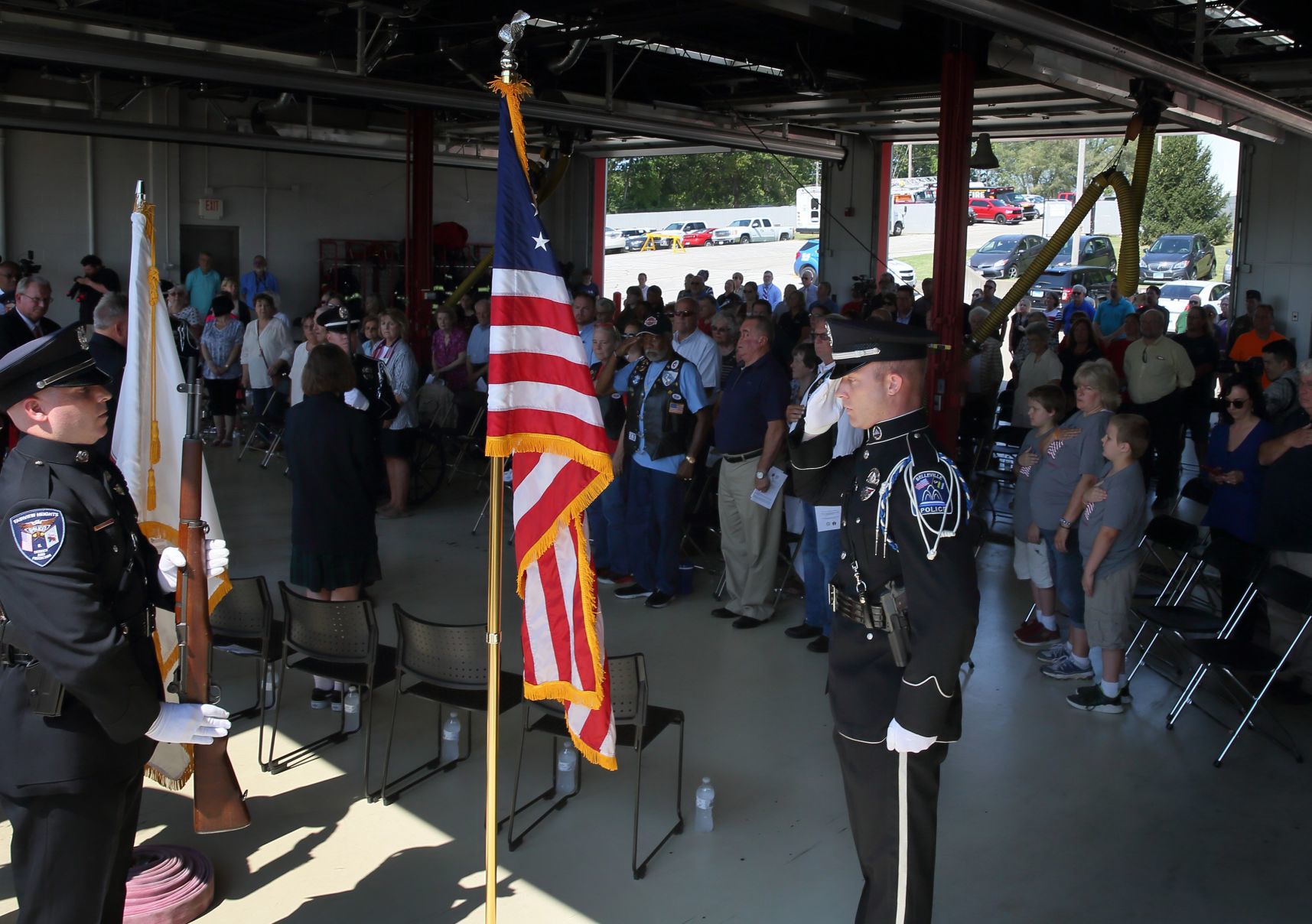 9/11 Moment of Remembrance Ceremony in Belleville